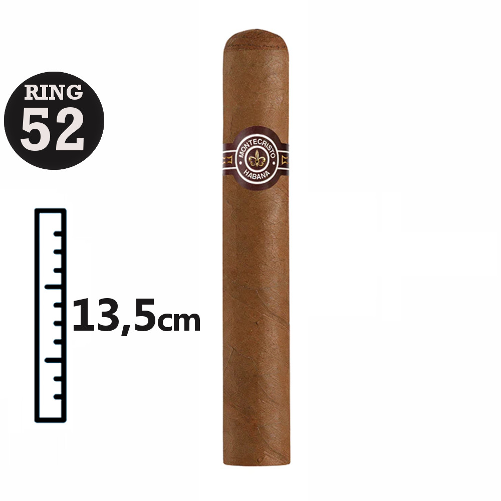 Montecristo Edmundo Cuban Cigar - Single Stick - Image 2
