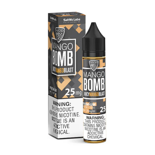 VGOD SaltNic – Iced Mango Bomb 30ml ( 25 , 50 mg) - Image 2