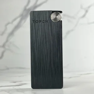 Minimalistic Torch Lighter Black