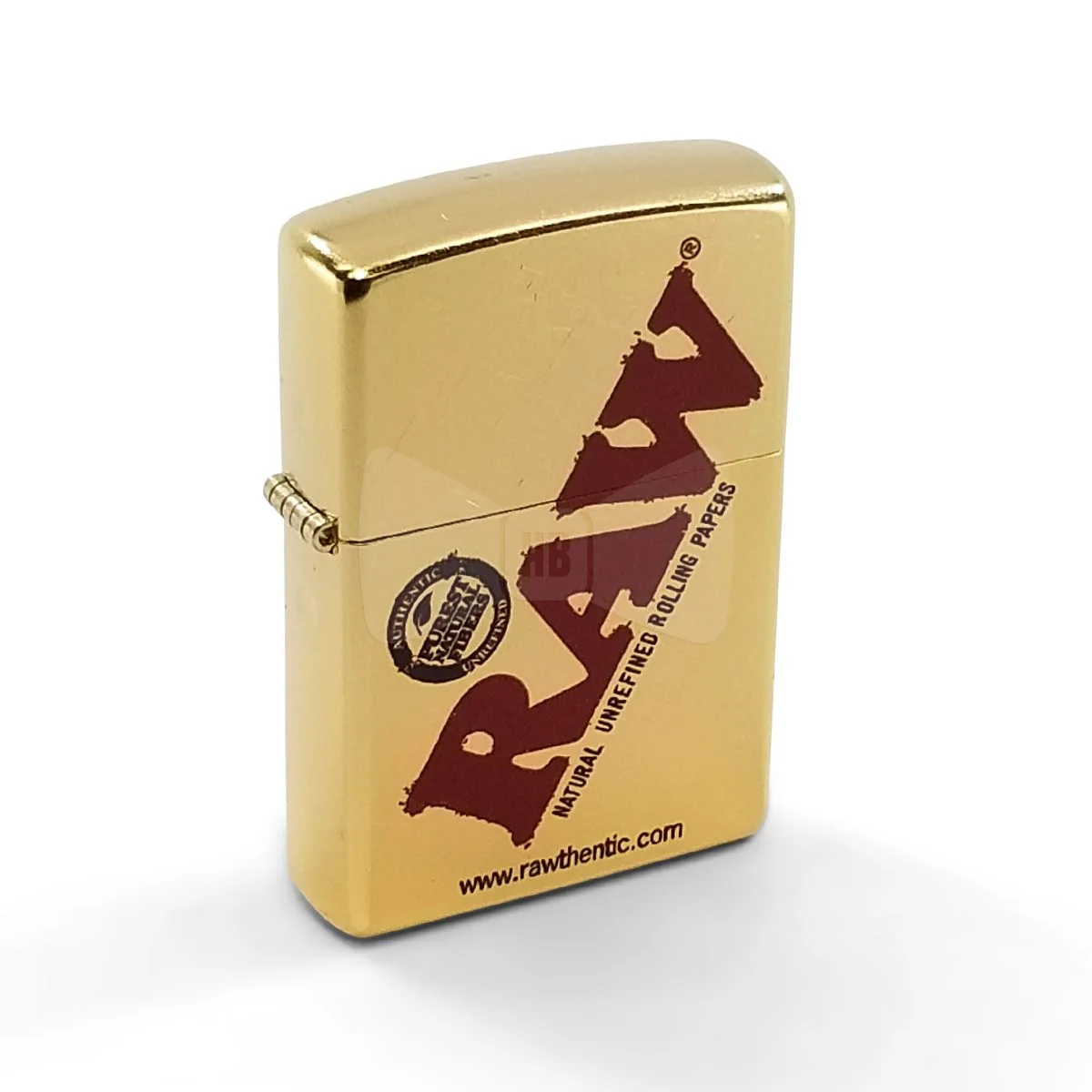 #-RAW Zippo Lighter - Gold Dust Edition