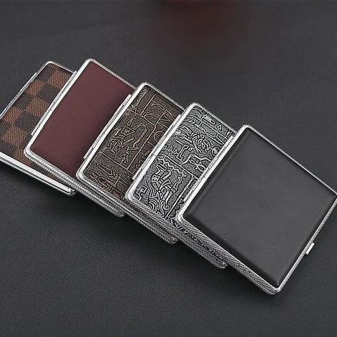 20 Cigarette Leather Cigarette Case - Image 2