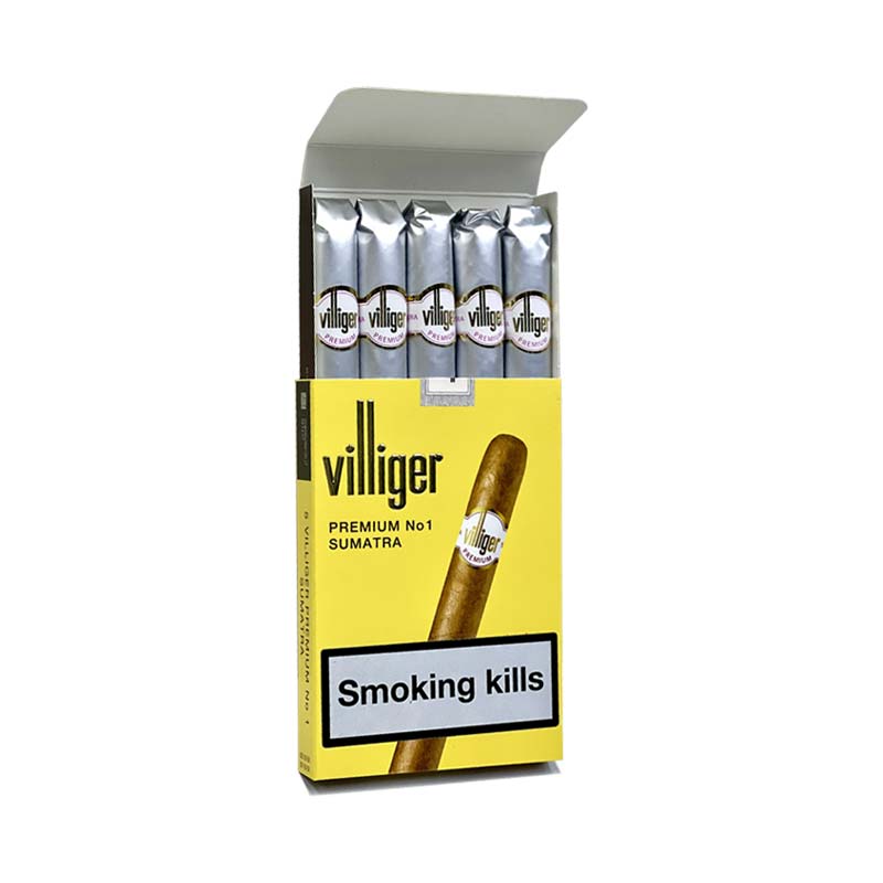 Villiger Premium No 1 Sumatra Cigarillo - Image 2