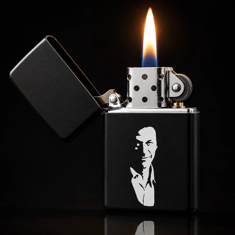 Imran Khan Lighter – Black Zippo Edition | Pakistan - Image 2