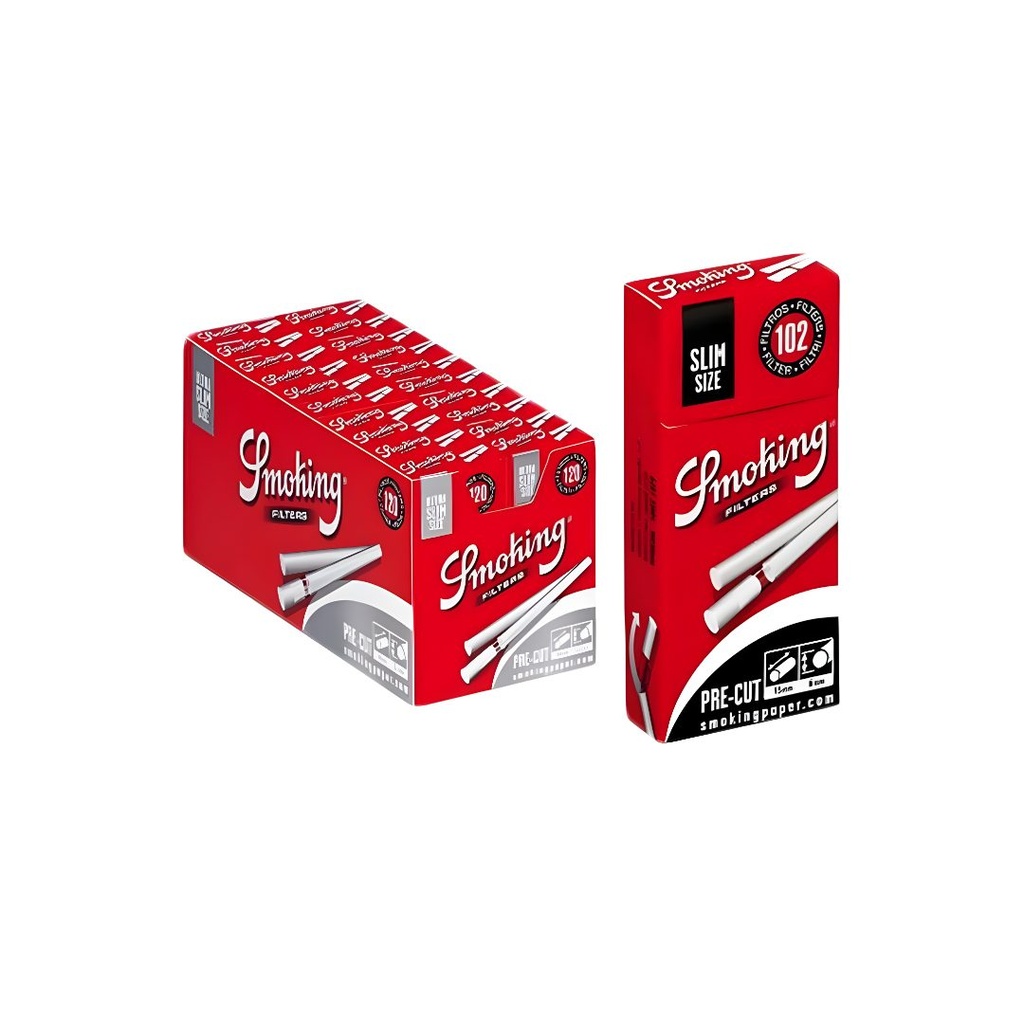 Smoking Ultra Slim Pre-Cut Cigarette Filters - Image 2